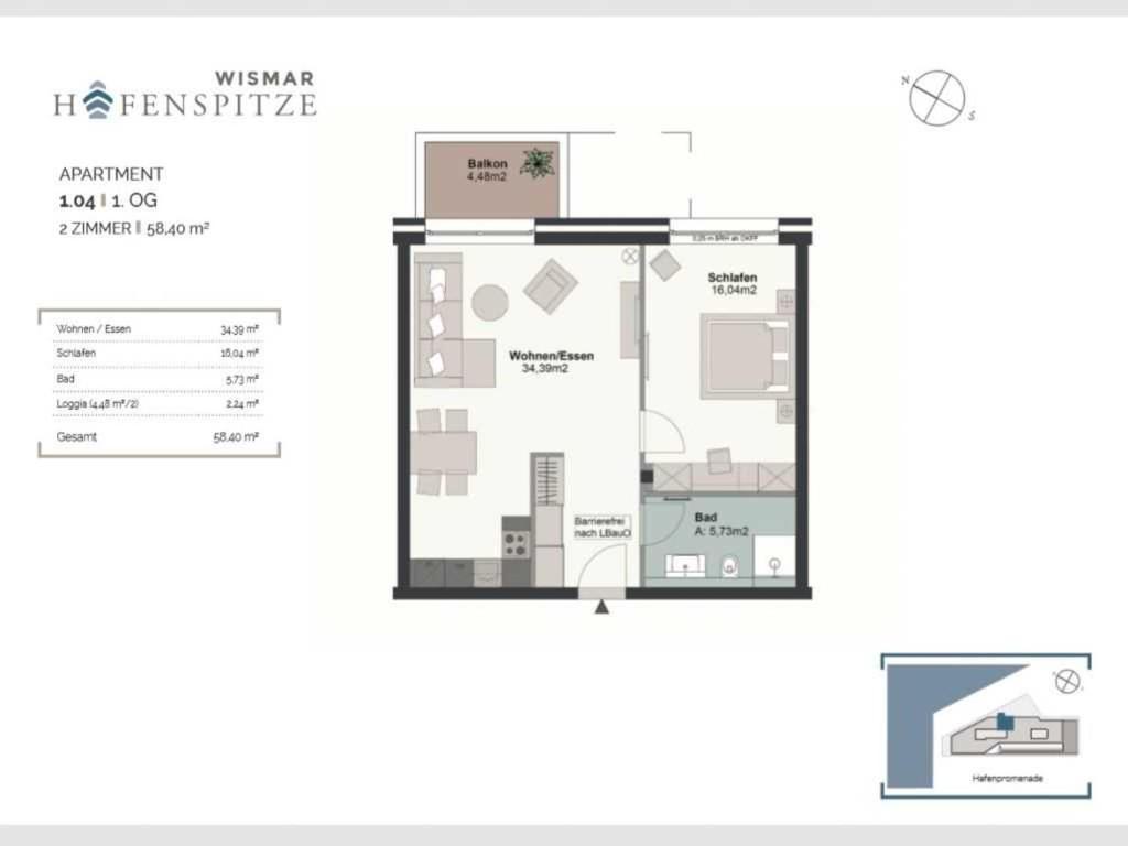 Hafenspitze App 04 Apartment Wismar Bagian luar foto